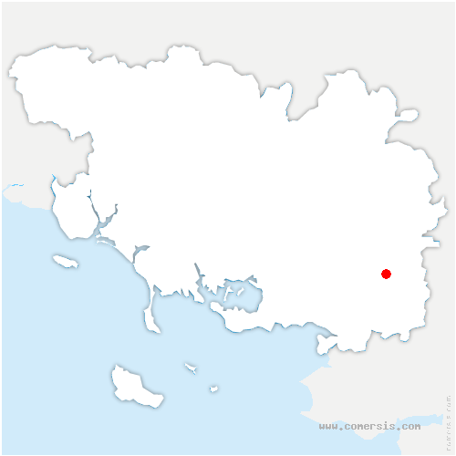 carte de localisation de Malansac