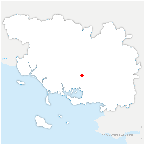 carte de localisation de Monterblanc