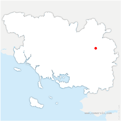 carte de localisation de Monterrein