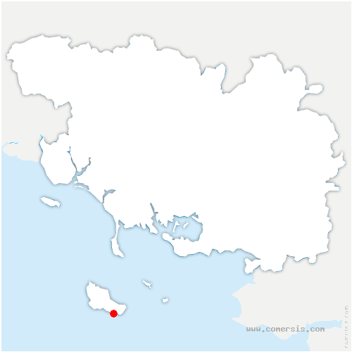 carte de localisation de Saint-Ganton