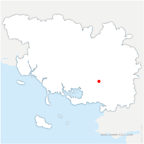 carte de localisation de Saint-Thois