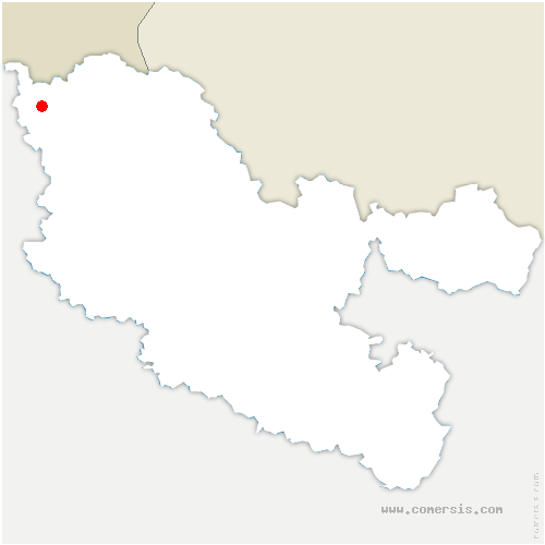 carte de localisation d'Altwiller