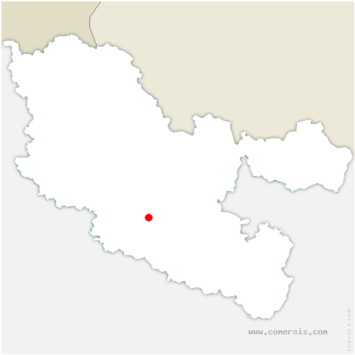 carte de localisation de Bellange