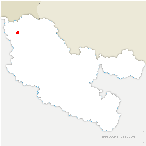 carte de localisation de Diedendorf