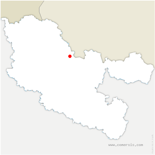 carte de localisation de Diesen