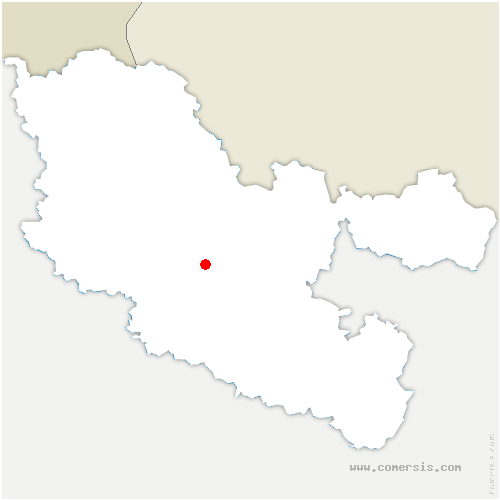 carte de localisation d'Eincheville