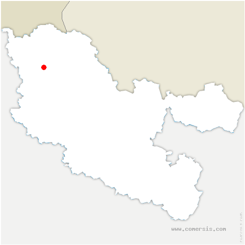 carte de localisation d'Eschwiller