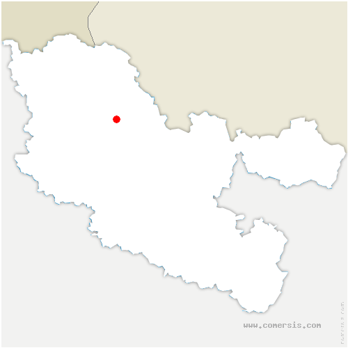 carte de localisation de Guinkirchen