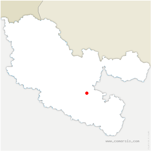 carte de localisation de Guinzeling