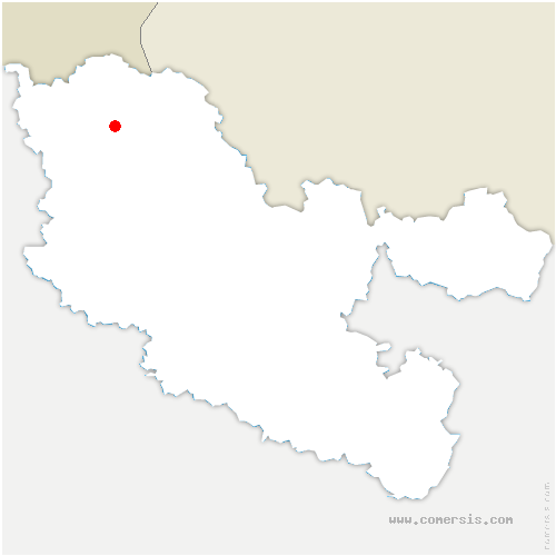 carte de localisation de Kuntzig