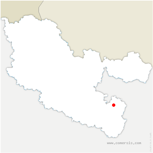 carte de localisation de Lixheim