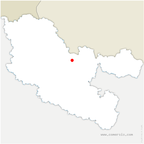 carte de localisation de Macheren