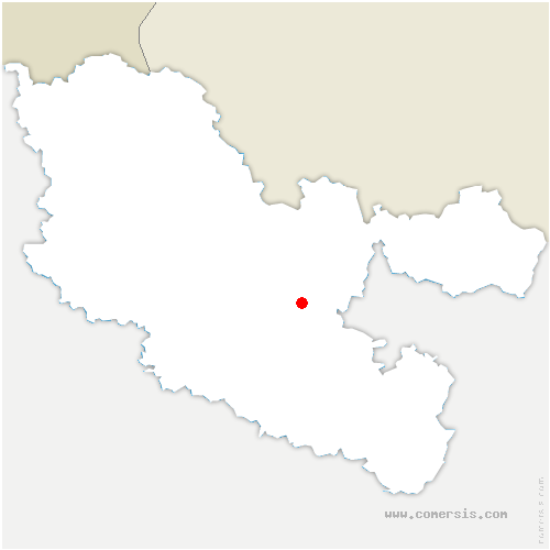 carte de localisation de Réning