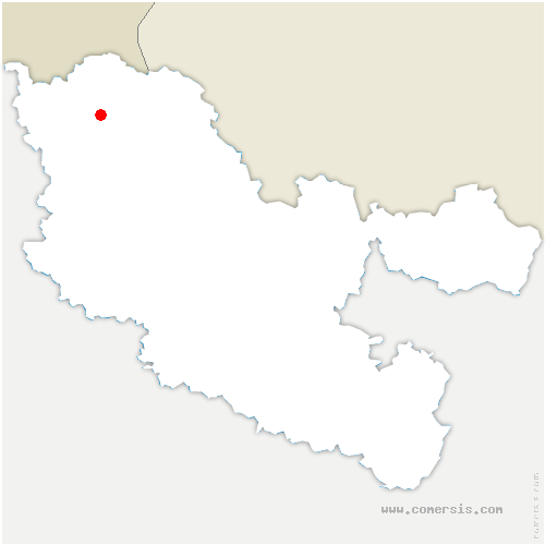 carte de localisation de Sarrewerden