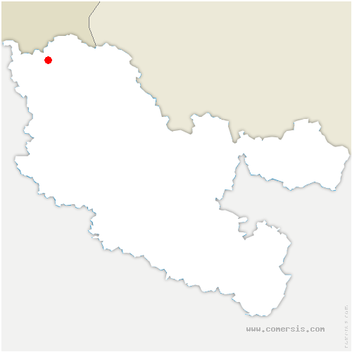 carte de localisation de Schopperten