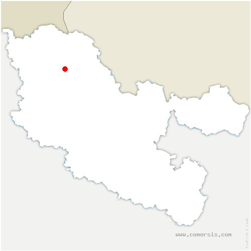 carte de localisation de Siewiller