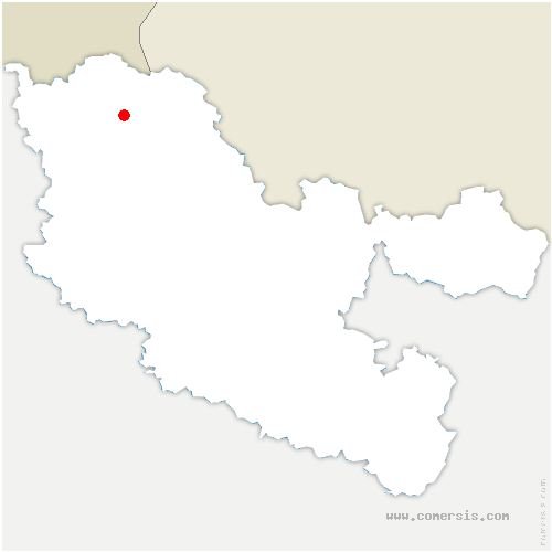carte de localisation de Thal-Drulingen
