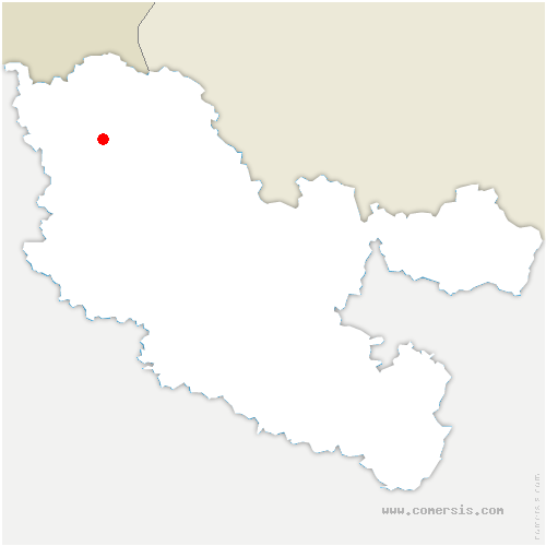 carte de localisation de Wolfskirchen