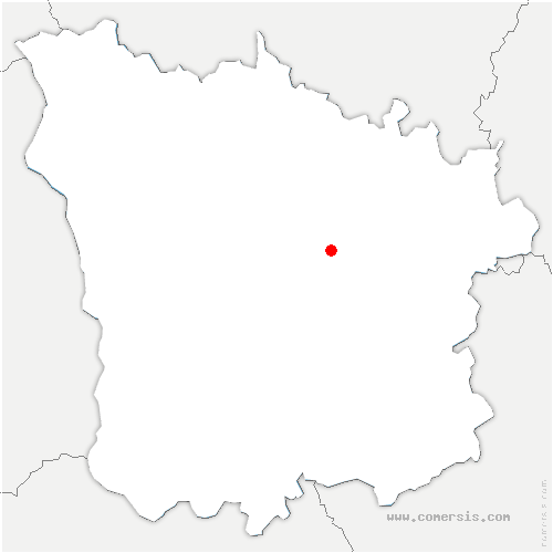 carte de localisation d'Achun