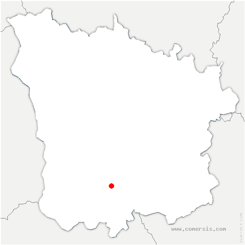 carte de localisation d'Andryes