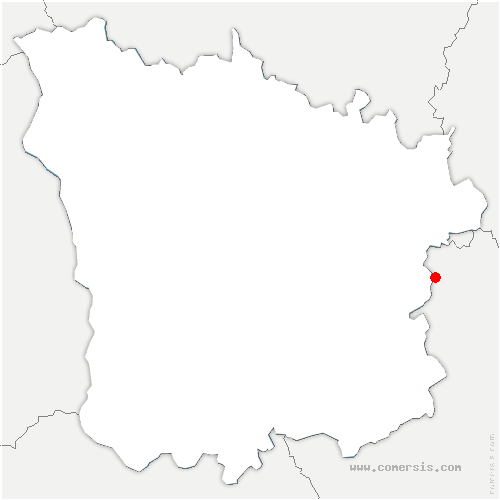 carte de localisation de Arleuf