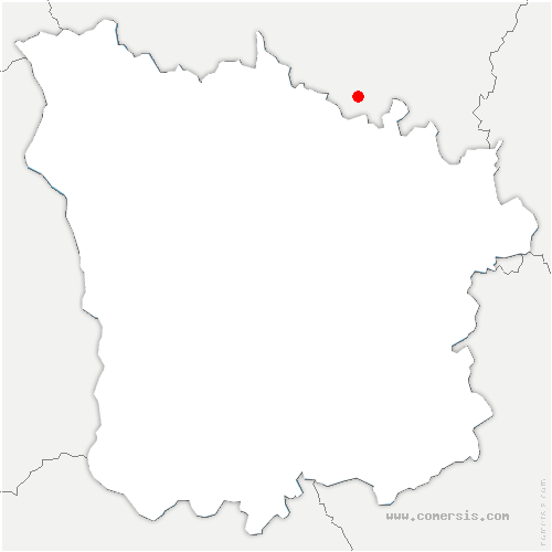 carte de localisation d'Assigny