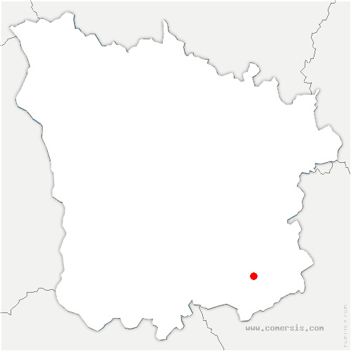 carte de localisation d'Avrée