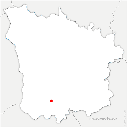 carte de localisation d'Avril-sur-Loire