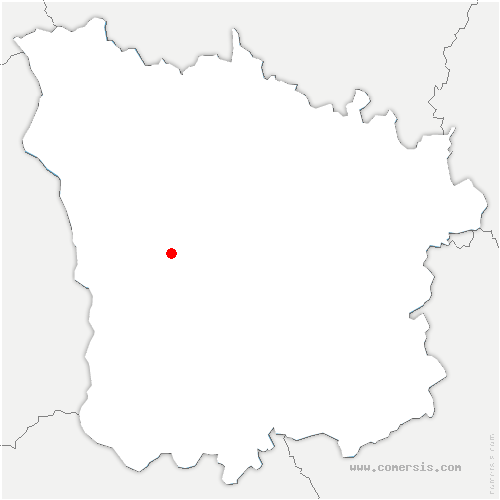 carte de localisation de Balleray