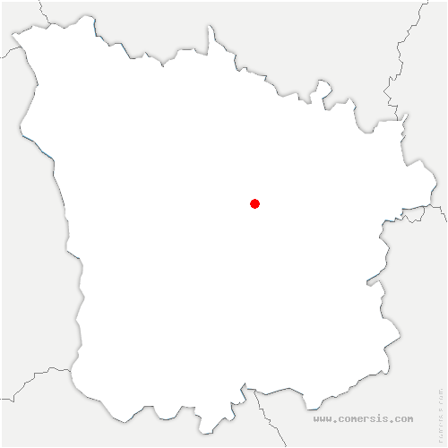 carte de localisation de Bazolles