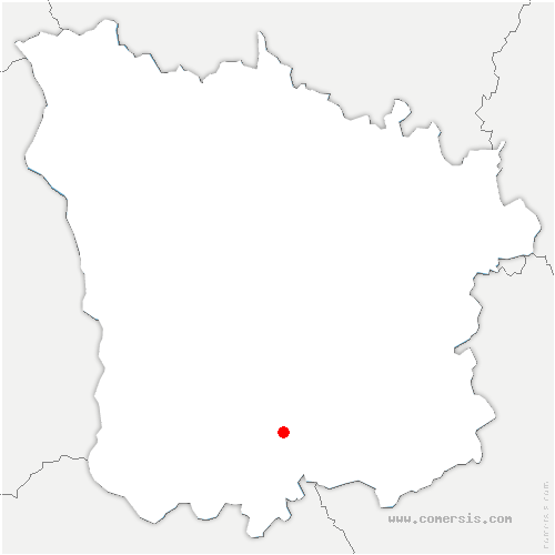 carte de localisation de Crain