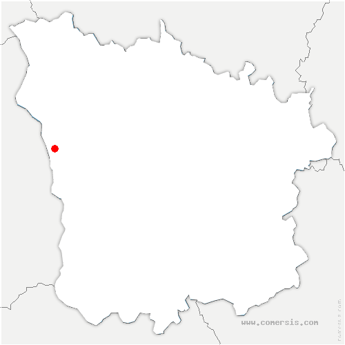 carte de localisation de Cressy-sur-Somme