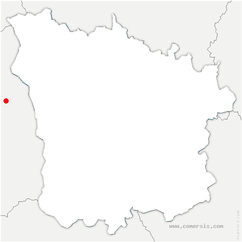 carte de localisation de Cronat