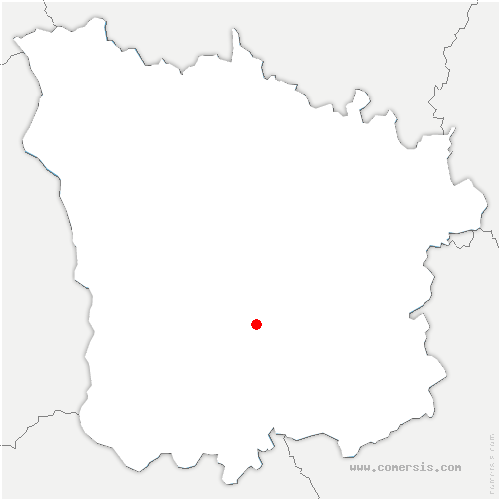 carte de localisation de Fertrève