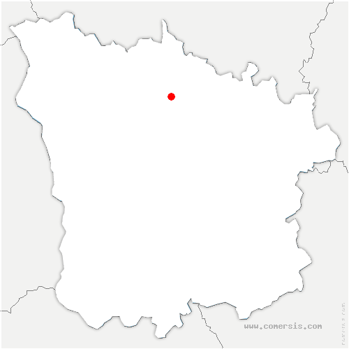 carte de localisation de Grenois