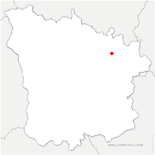 carte de localisation de Groises