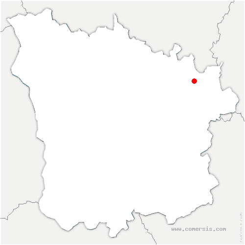 carte de localisation d'Herry