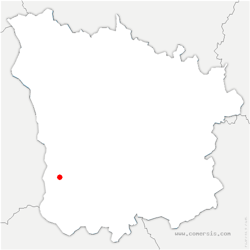 carte de localisation de Magny-Cours