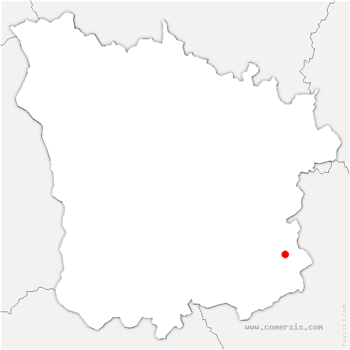 carte de localisation de Marmeaux