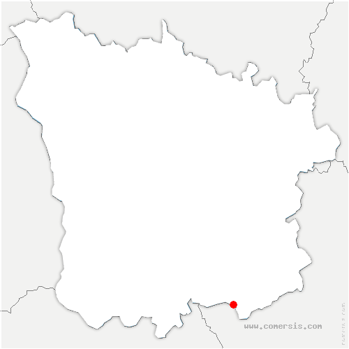 carte de localisation de Menades