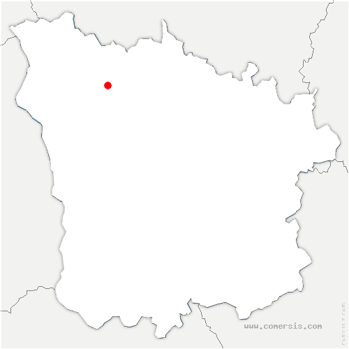 carte de localisation de Menou
