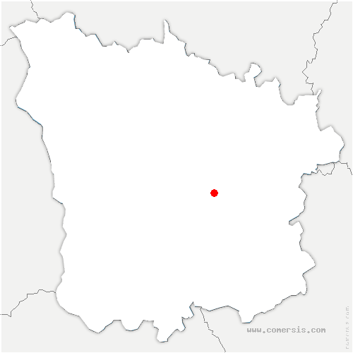 carte de localisation de Mont-et-Marré