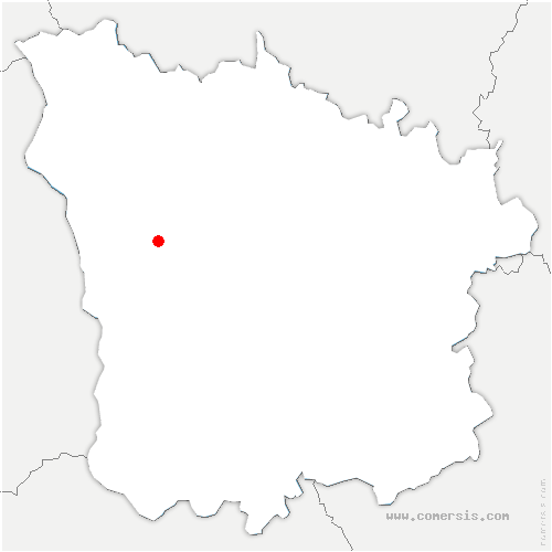 carte de localisation de Montmort