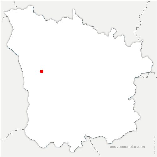 carte de localisation de Murlin