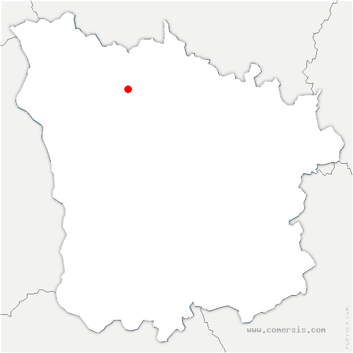 carte de localisation d'Oudan