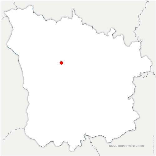 carte de localisation d'Oulon