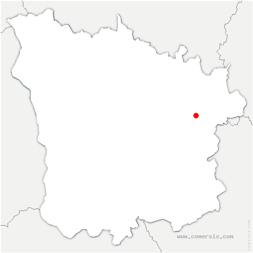 carte de localisation de Précy