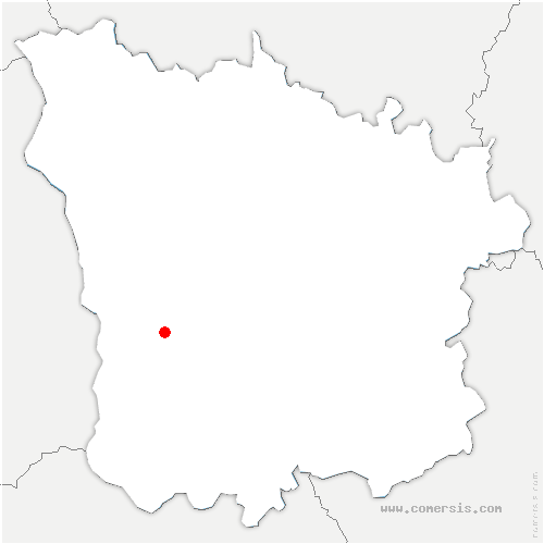 carte de localisation de Saint-Éloi