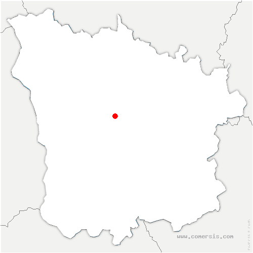 carte de localisation de Saint-Franchy
