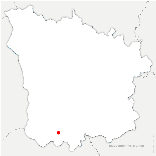 carte de localisation de Saint-Germain-Chassenay